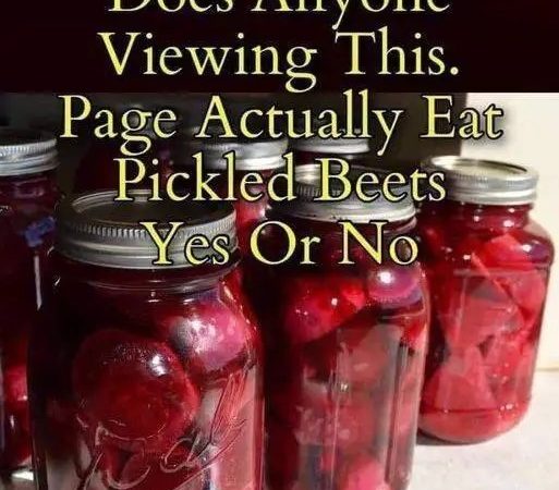 Pickled Beetroot Recipe. Crop Waste
