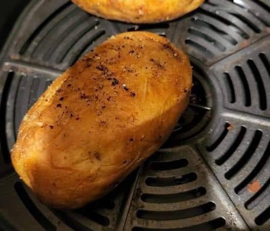 Wrap potatoes in tin foil and put in crock pot. Enjoy this lip-smacking result