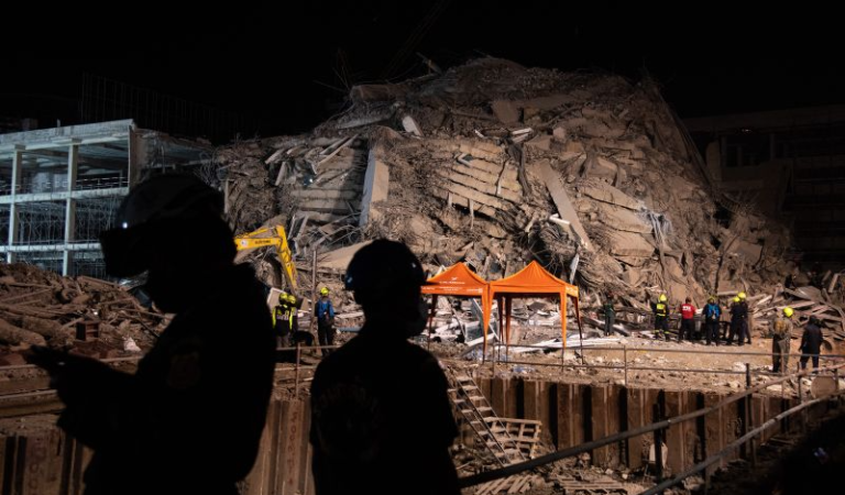 Signs of life from 15 people detected under rubble of collapsed Bangkok building