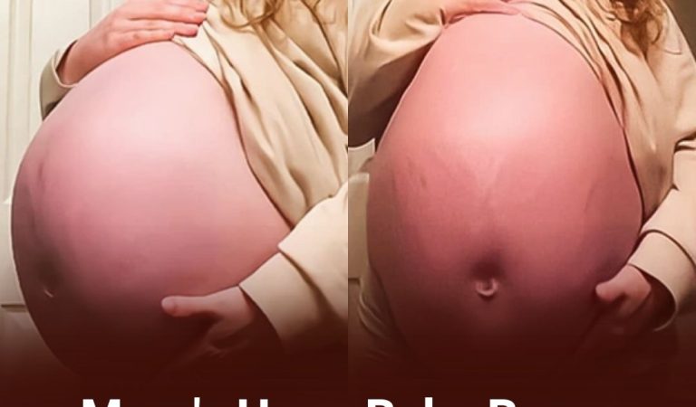 Mom’s Huge Baby Bump Has People Guessing She’s Having Eight Babies