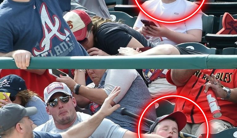 A Father Unleashes “Superdad Powers” to Stop a Flying Baseball Bat From Hitting the Son’s Head