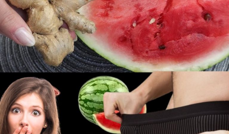 Natural Recipe with Watermelon, Carrot, Beetroot, and Ginger