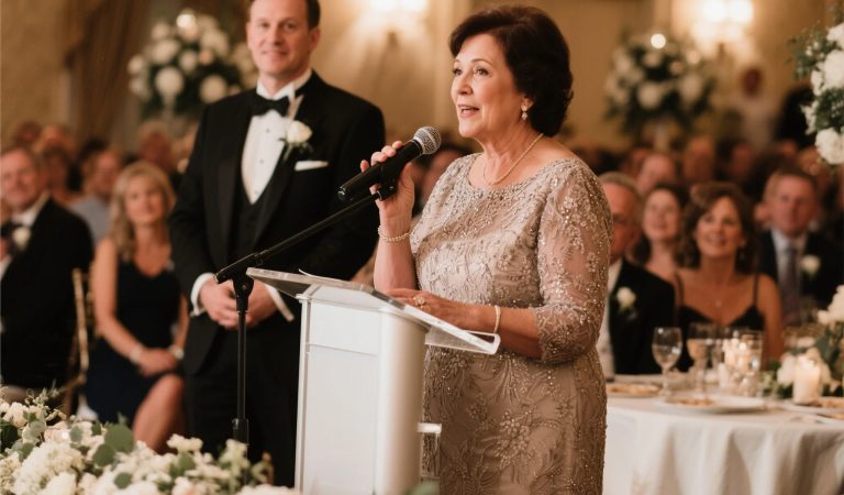 The Rich In-Laws Laugh At The Groom’s Mother — Until She Takes The Stage To Give Her Speech