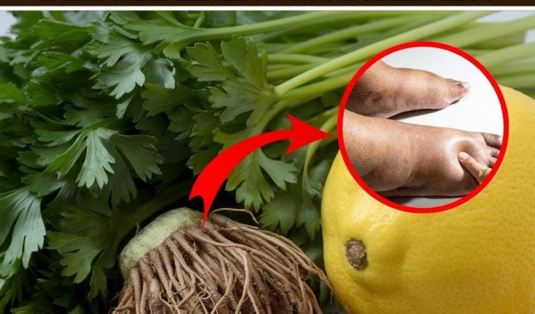How Parsley, Dandelion Root, Lemon, and Ginger Help Reduce Leg Swelling Naturally
