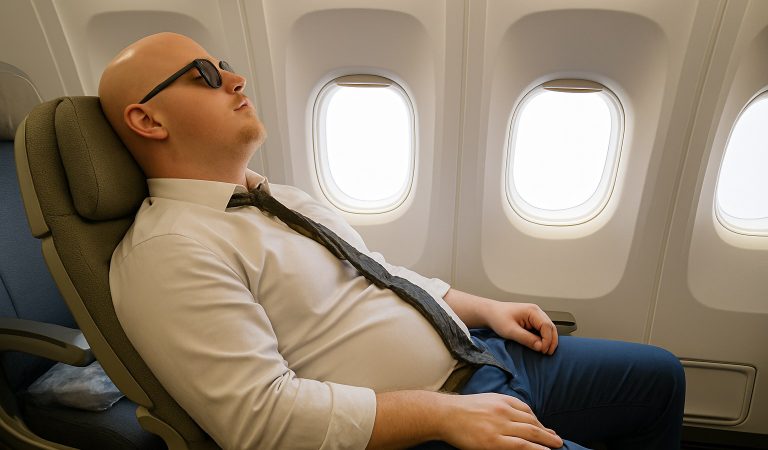 Arrogant Passenger Reclined His Seat in My Face – I Gave Him Payback That Made Him Retreat Fast