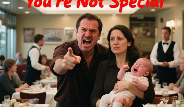 “No One Wants to Hear Your Baby, You’re Not Special”, Man Yells at Mom for Bringing 3-Month-Old Baby to a Restaurant “No One Wants to Hear Your Baby, You’re Not Special”, Man Yells at Mom for Bringing 3-Month-Old Baby to a Restaurant