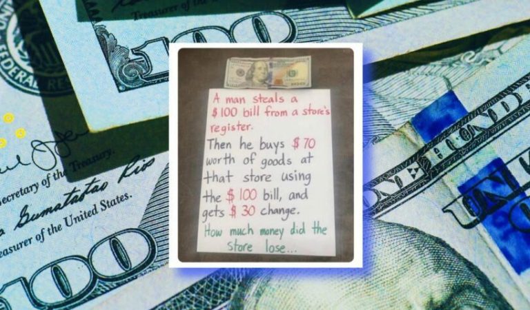 Viral Brain Teaser: Can you find out how much money the store lost?