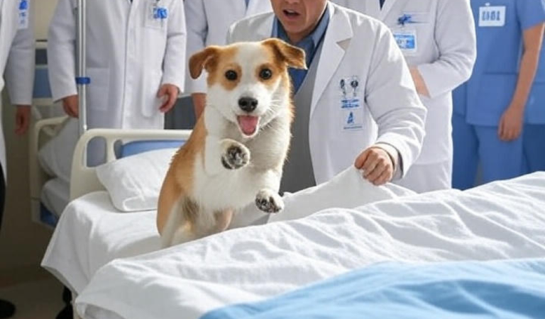 Loyal Dog Senses Officer Isn’t Gone—And Stops the Doctor Just in Time