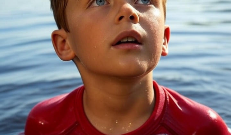 The stepmother pushed the child into the freezing lake — but just before he vanished beneath the icy water, he looked back and spoke one final word