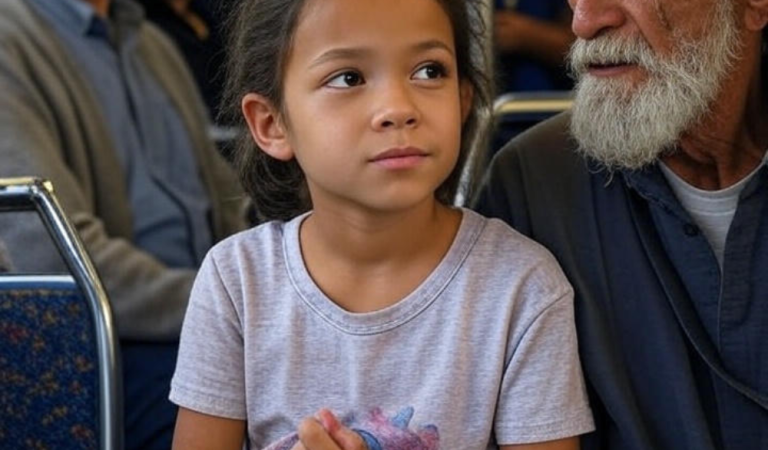 A Poor Young Girl Pays a Ragged Man’s Bus Fare—Unaware of Who He Really Is