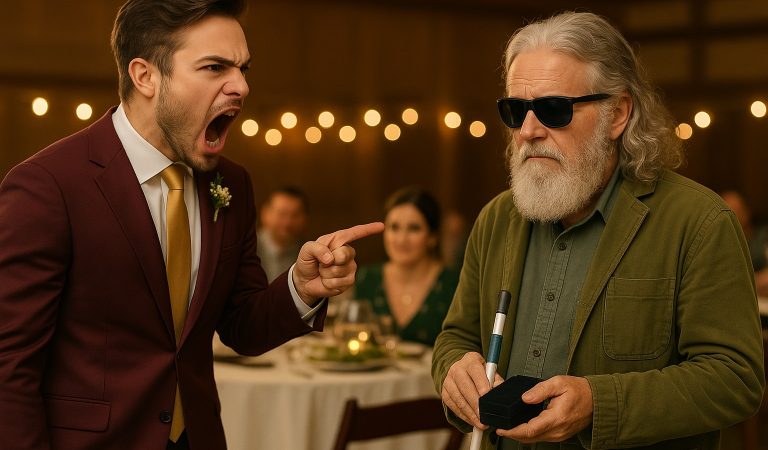 He Threw His Blind Father Out of the Wedding—What He Found in the Gift Changed Everything He Threw His Blind Father Out of the Wedding—What He Found in the Gift Changed Everything