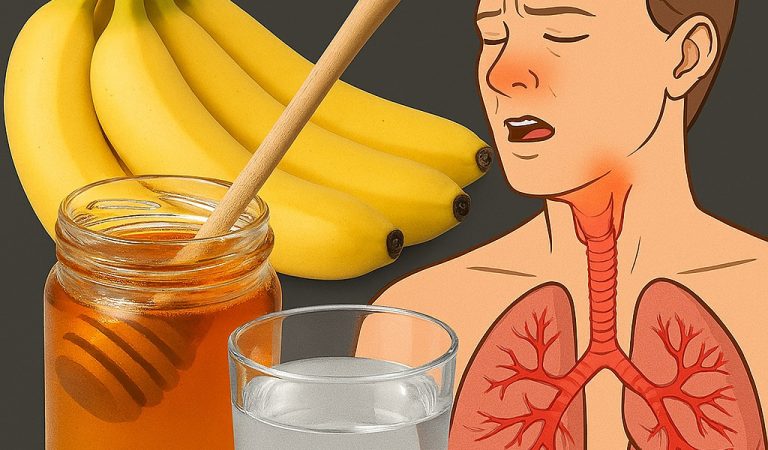 Mix Bananas, Honey, And Water: Cough And Bronchitis Will Disappear Naturally Mix Bananas, Honey, And Water: Cough And Bronchitis Will Disappear Naturally