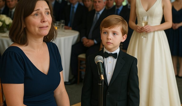 At My Brother’s Wedding, His Bride Publicly Disrespected Me! But My 9-Year-Old Son Took the Mic and Changed Everything