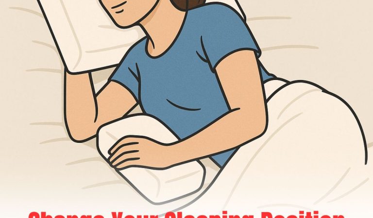 Change Your Sleeping Position to Prevent Neck Pain, Reduce Acid Reflux, and Protect Your Heart