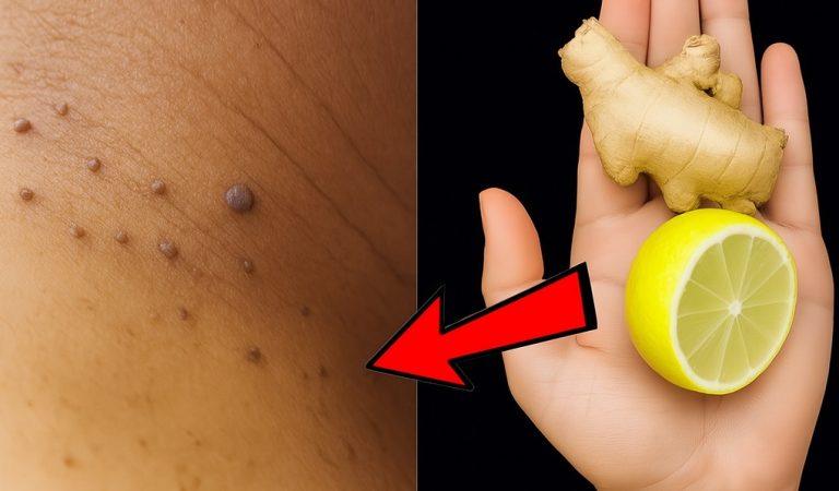 Unveiling the Lemon-Ginger Secret: How I Naturally Removed Skin Tags at Home