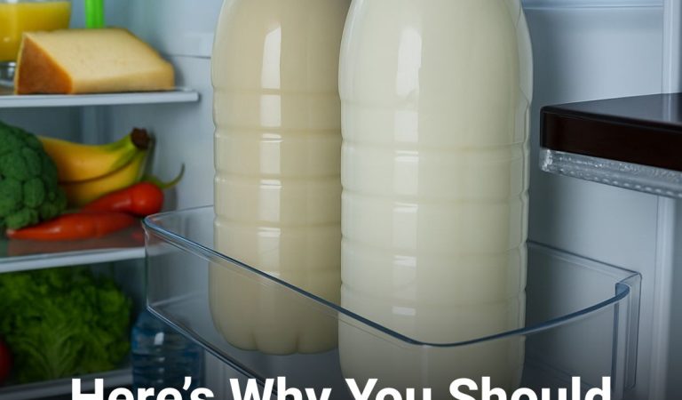 Here’s Why You Should Stop Storing Milk in the Refrigerator Door