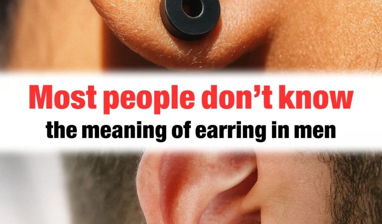 The Hidden Meanings Behind Men Wearing Earring