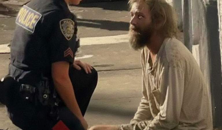 I Tried to Help a Homeless Man with No Arms While Everyone Walked Past — The Next Day, a Red Mercedes Waited